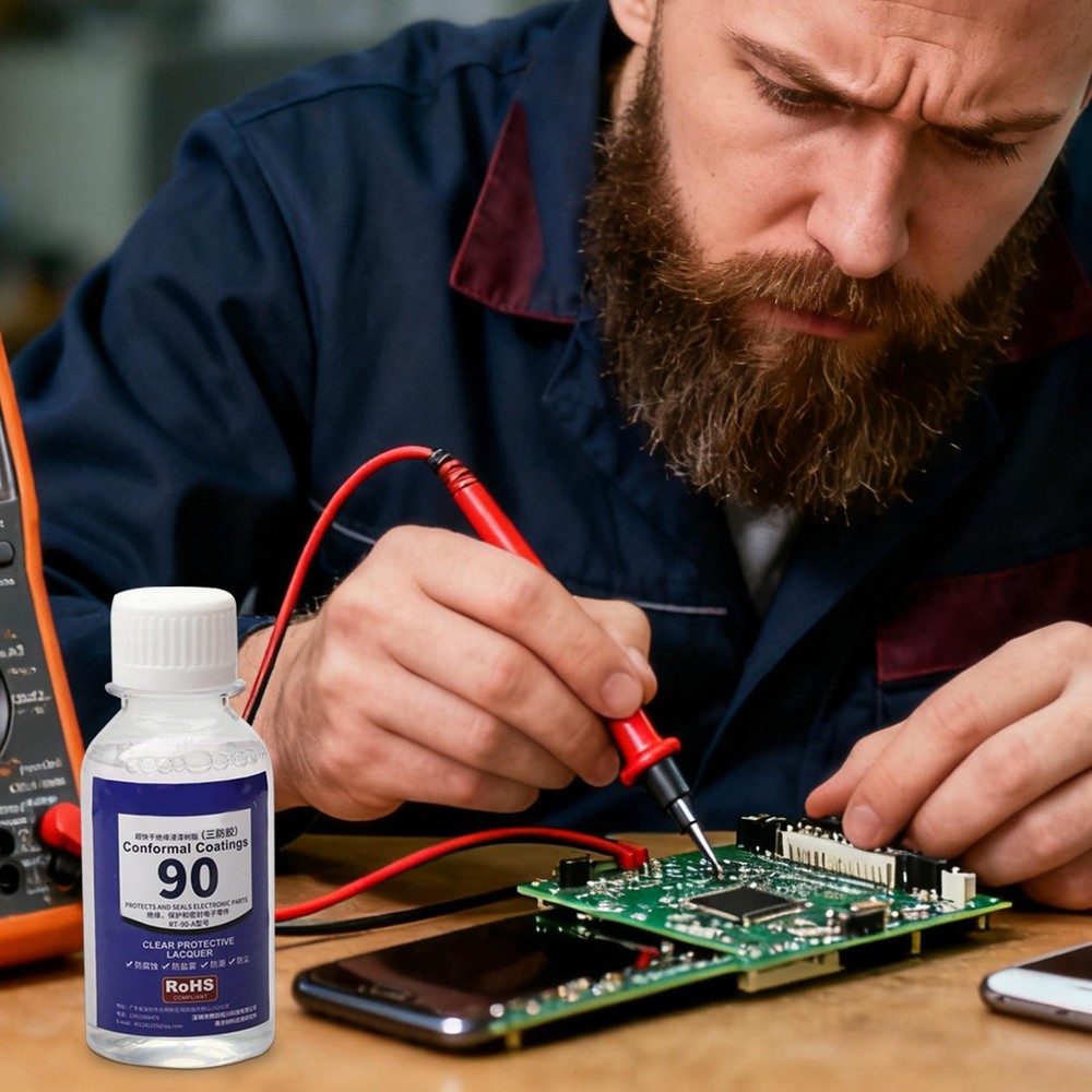 Quick Drying PCB Three Proof Paint Waterproof Moisture-proof Protective Paint