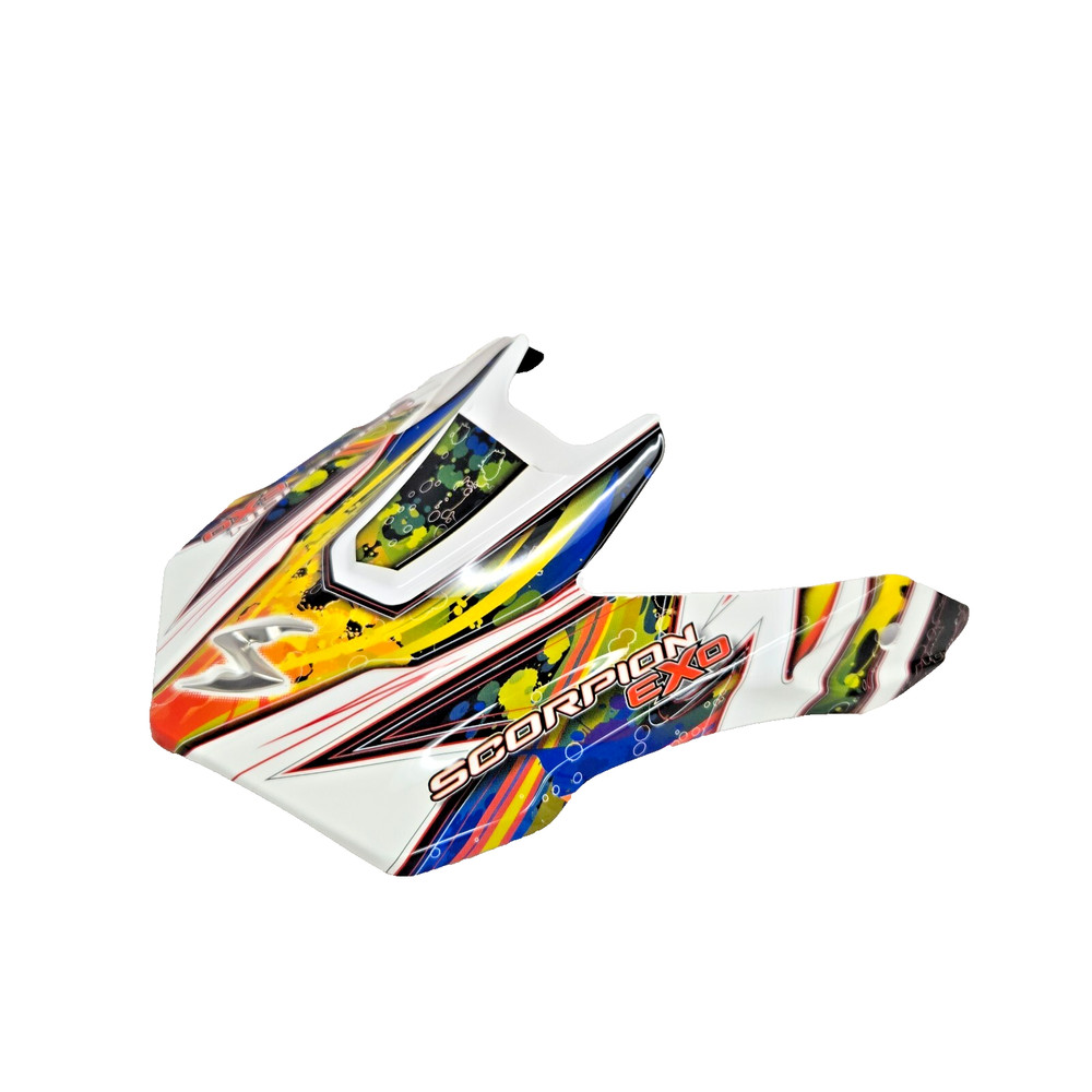Scorpion EXO VX-34 Off-Road Helmet Replacement Visor Trix Multicolor