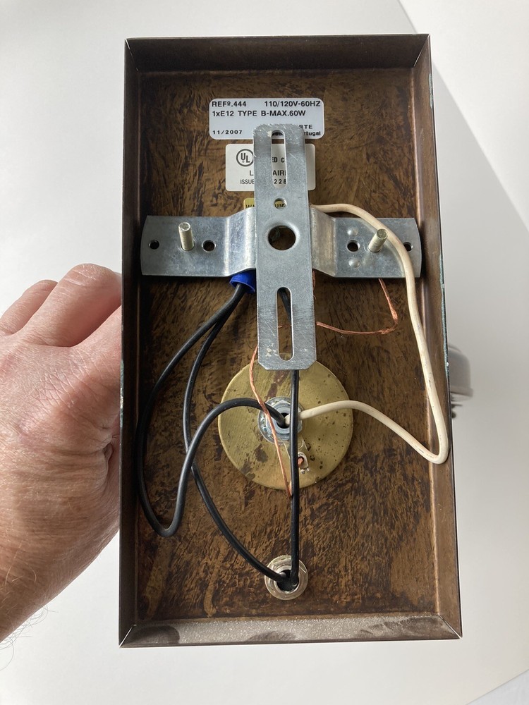 Vintage Nautical Bronze Sconces