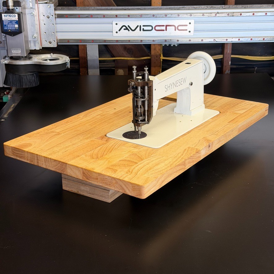 SINGER 114W103 BUTCHER BLOCK TABLE TOP