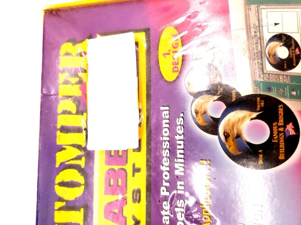 CD Stomper Pro CD Labeling System NEW Click N Design 3D Mac PC