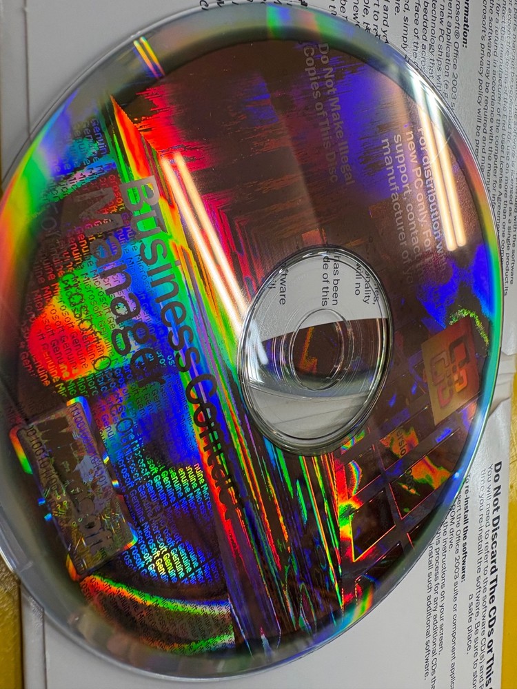 Microsoft Office PRO 2003 software