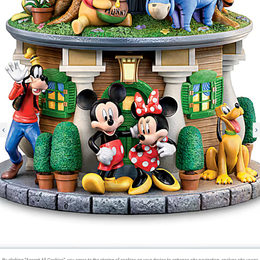 Disney Stackable Tower Clock Collection With Sculpted Scenes COMPLETE SET of 4