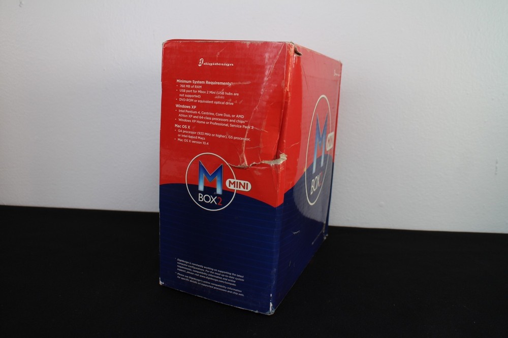 Digidesign Mbox 2 Mini USB Audio Interface & Manual