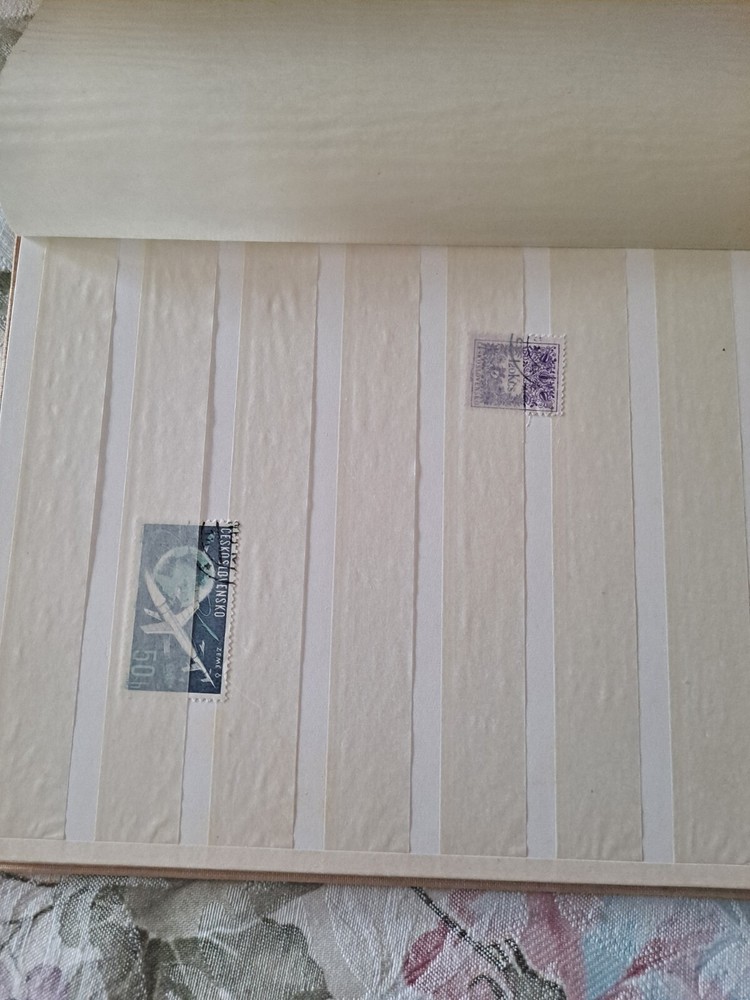 Czech 2 Stamp Collection 7x9