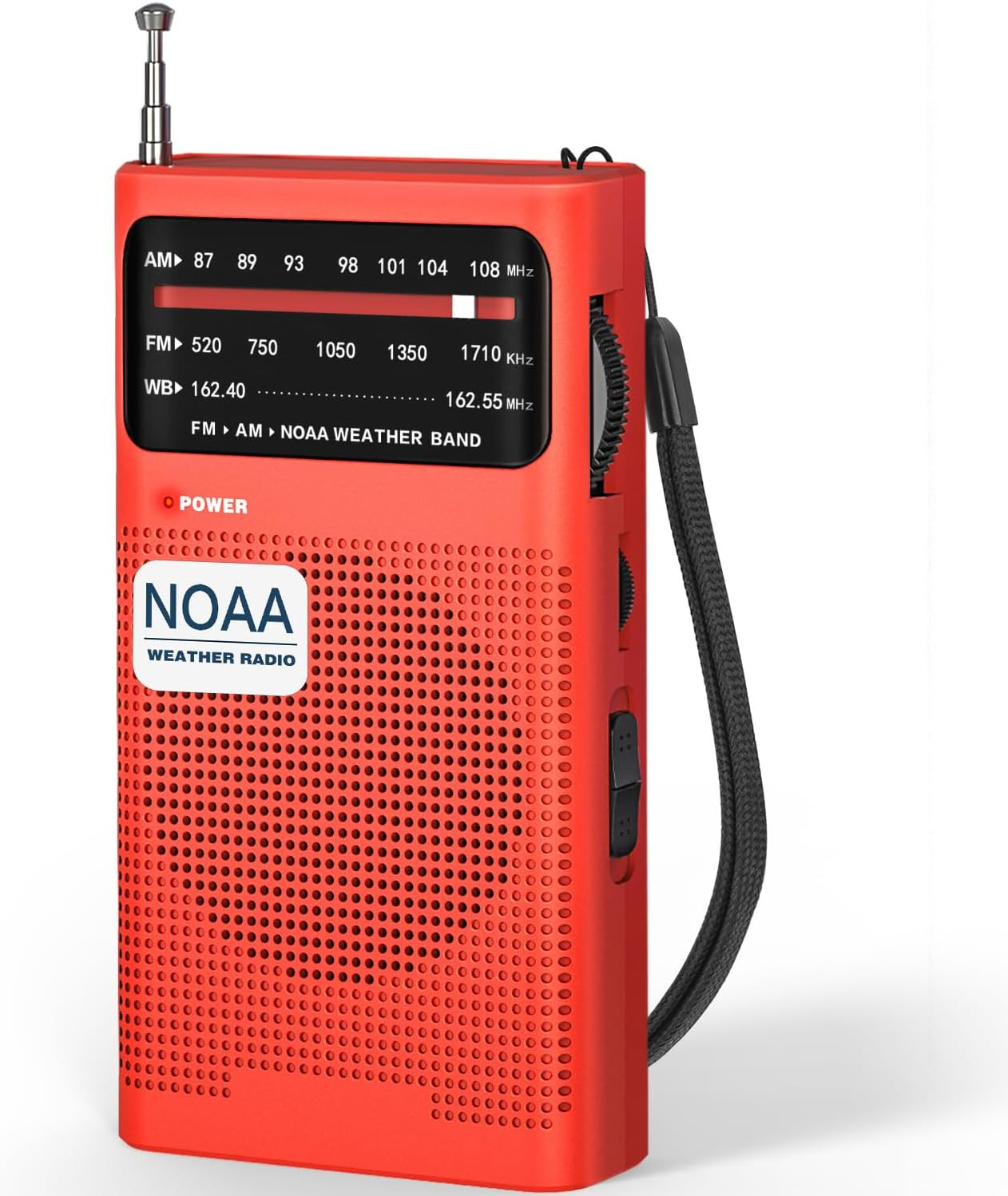 NOAA Weather Radio, AM FM NOAA Emergency Radio Portable with Best Reception, Hea