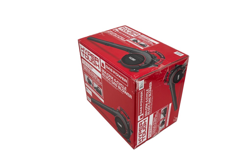 Hyper Tough Gas Leaf Blower, 26.5cc 4-Cycle Engine, 384 CFM, 115 MPH,