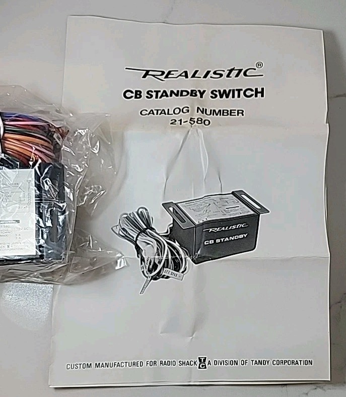 Realistic CB Standby Switch 21-580