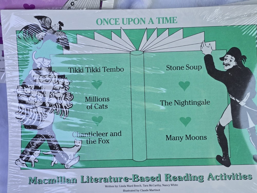 Macmillan 1990s Learning Material Reading Activities Lot Bundle Vintage