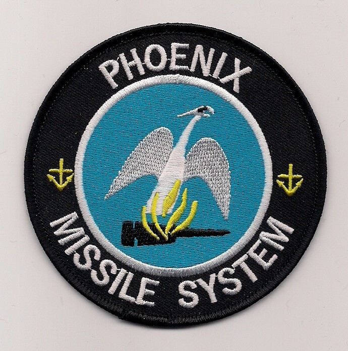 F-14 TOMCAT AWG-9 PHOENIX MISSILE SYSTEM patch