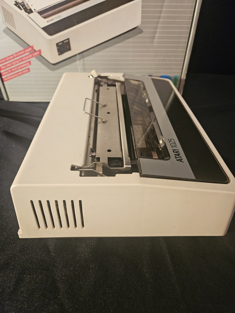 Atari 1025 Printer and Box - Tested Powers On READ