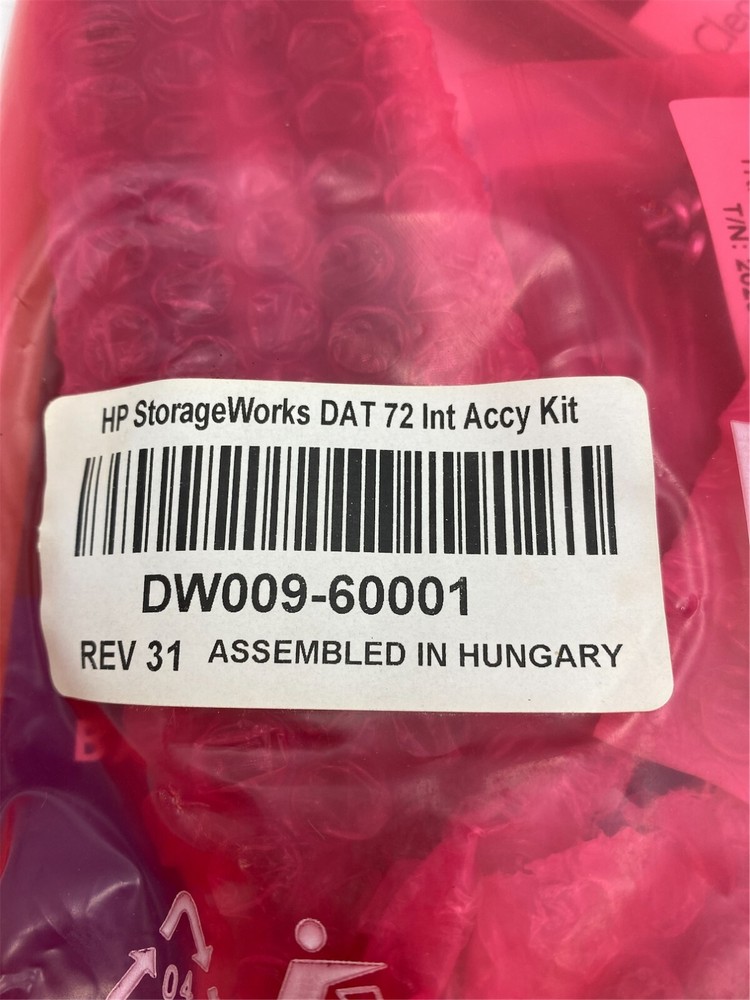 HP DAT72 SCSI accessory kit DW009-60001