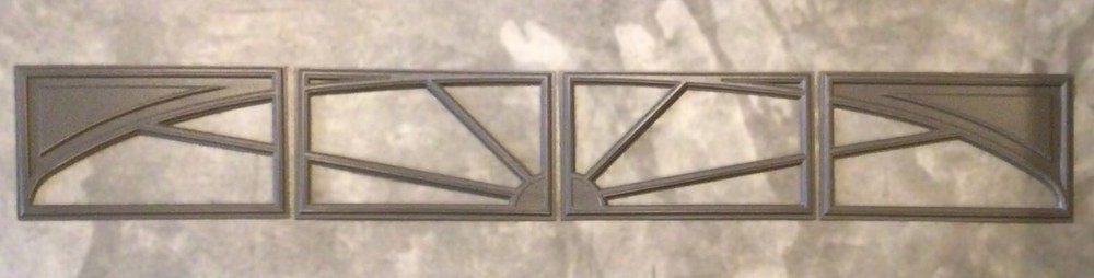 Amarr Sunray Replacement Inserts for Amarr Short Panel Garage Doors Terratone