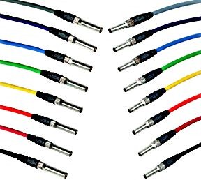 Switchcraft VP2-ORANGE 2' Video Patch Cable, Orange