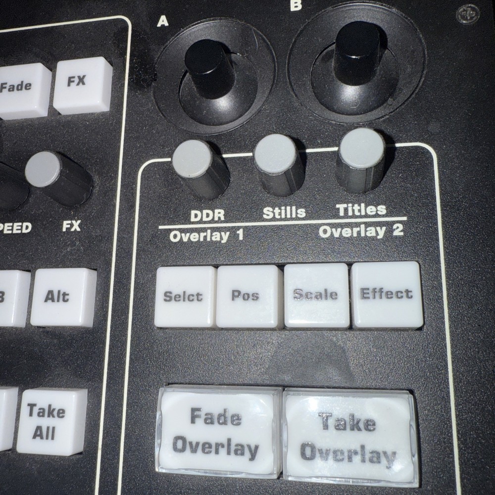 NewTek LiveControl LC-11 USB Controller Keyboard For NewTek TriCaster Untested