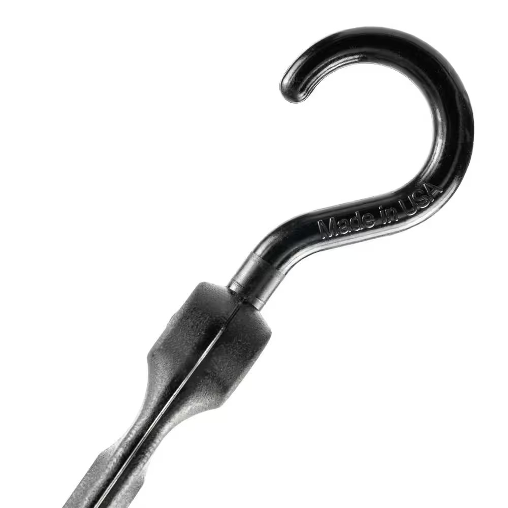 36 In. Black Adjust-A-Strap Adjustable Bungee Strap