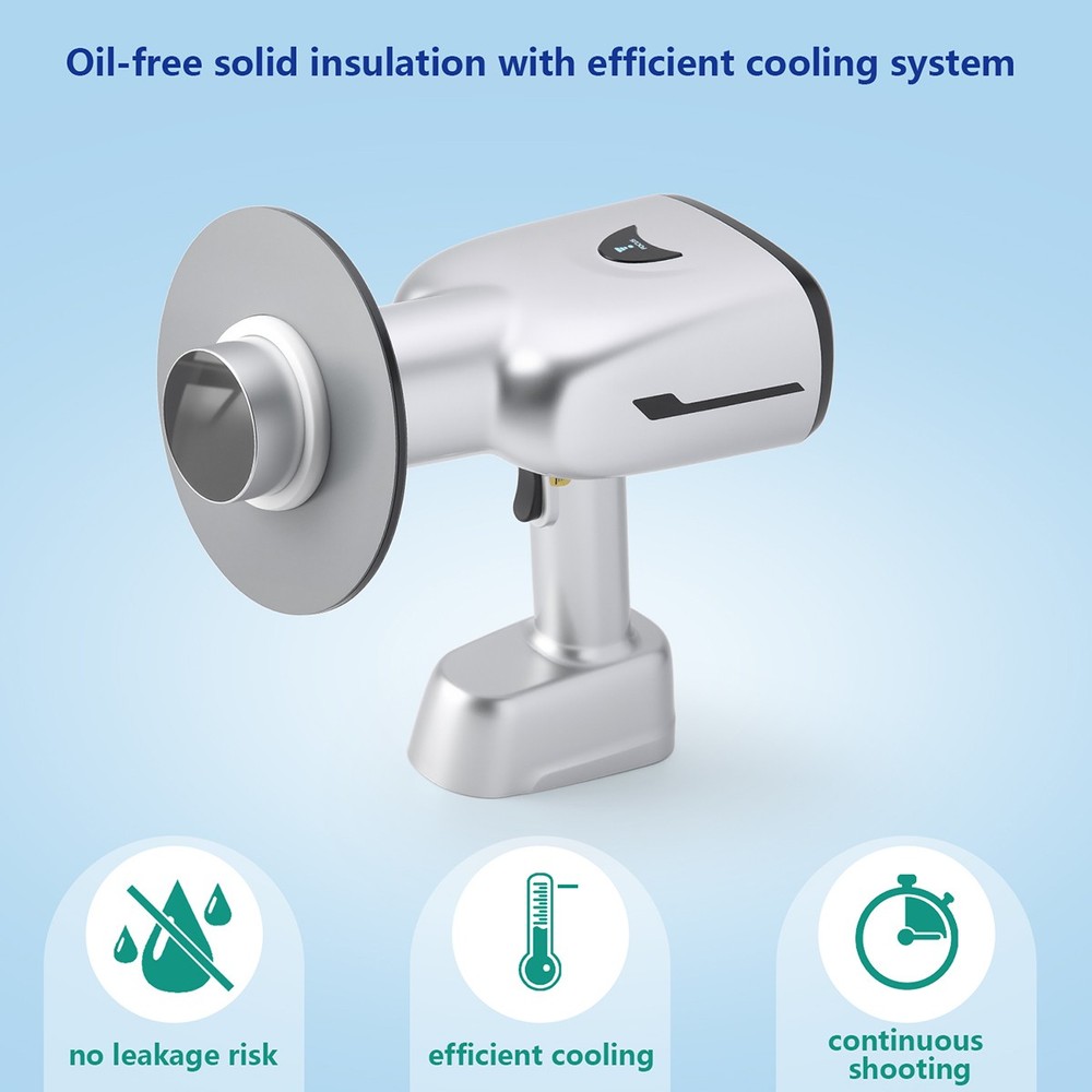 Mobile Dental X Unit System Ray Digital Machine High Frequency + Shield&Sensor