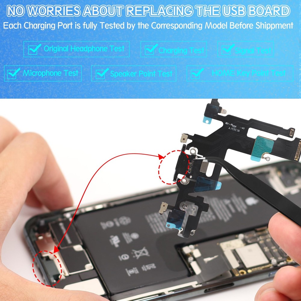 Replacement for iPhone 11 Charging Port Dock Connector 11...