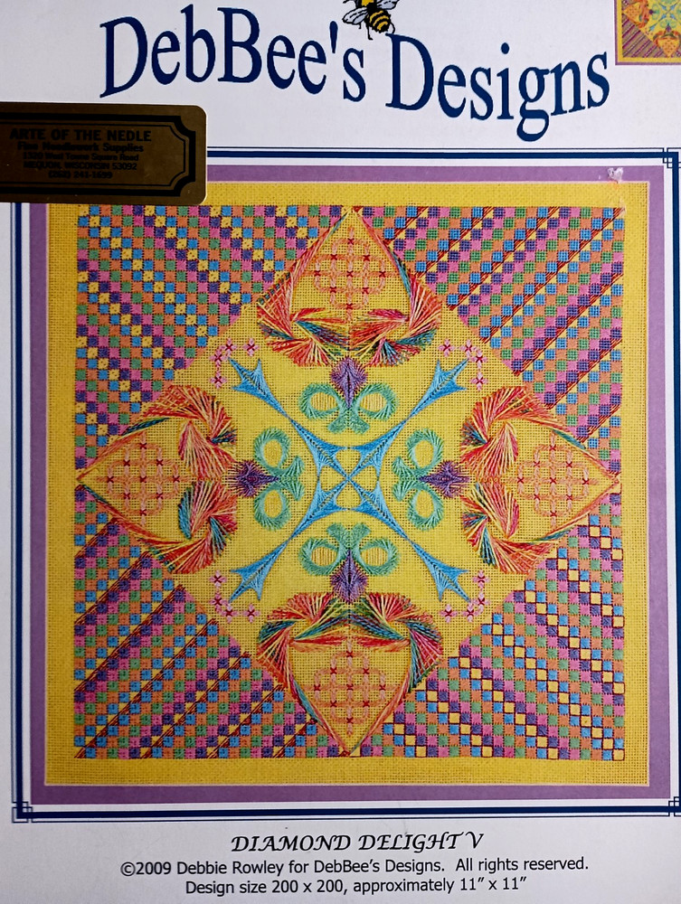 DebBee's Designs - Diamond Delight V - Needlepoint Counted Thread Chart Booklet