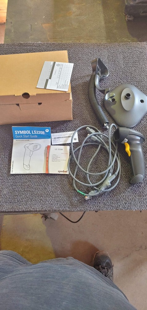Symbol Handheld Barcode Reader LS2208