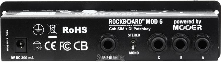 RockBoard by Warwick MOD 5 Pedalboard Patchbay