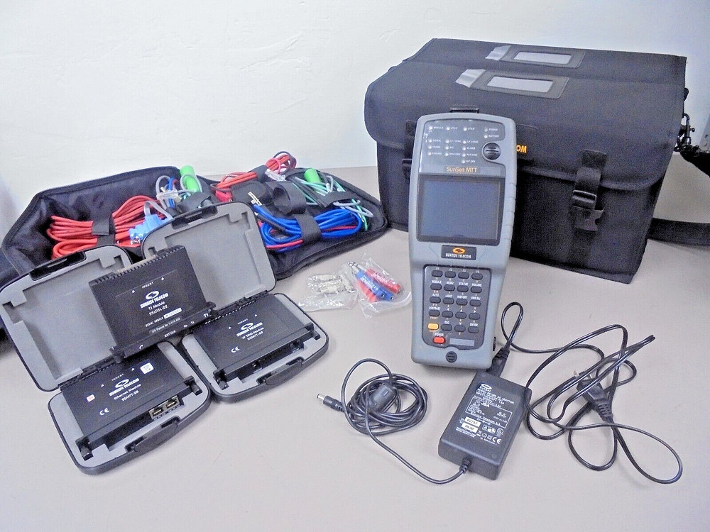 SunSet MTT Comprehensive Telecom Network Handheld Modular General Test Toolkit