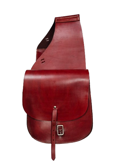 Horse Saddle Bag Genuine Leather Cow Hide Saddle Bag.