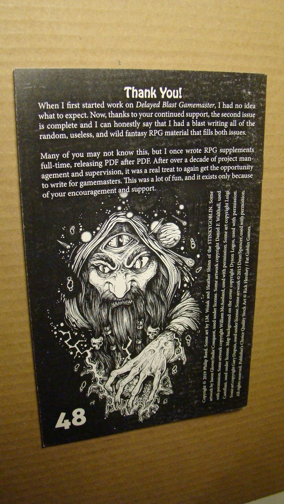 MODULE - DELAYED BLAST GAMEMASTER VOLUME 2 *NICE* DUNGEONS DRAGONS RARE