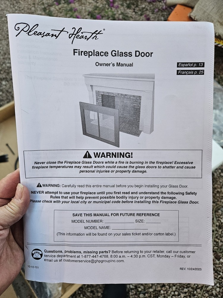 Fireplace Glass Doors