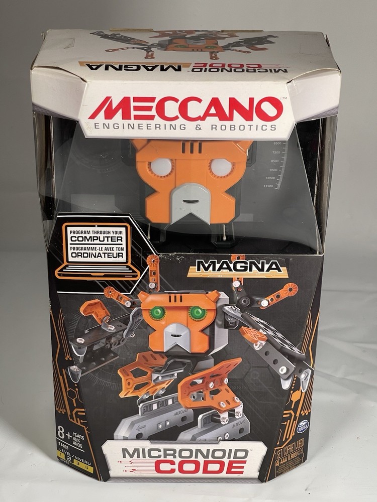 Meccano Micronoid Code Robot Magna