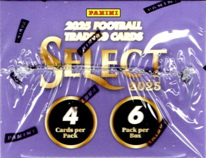 2025 Panini SELECT Football NFL Trading Cards Blaster Box
