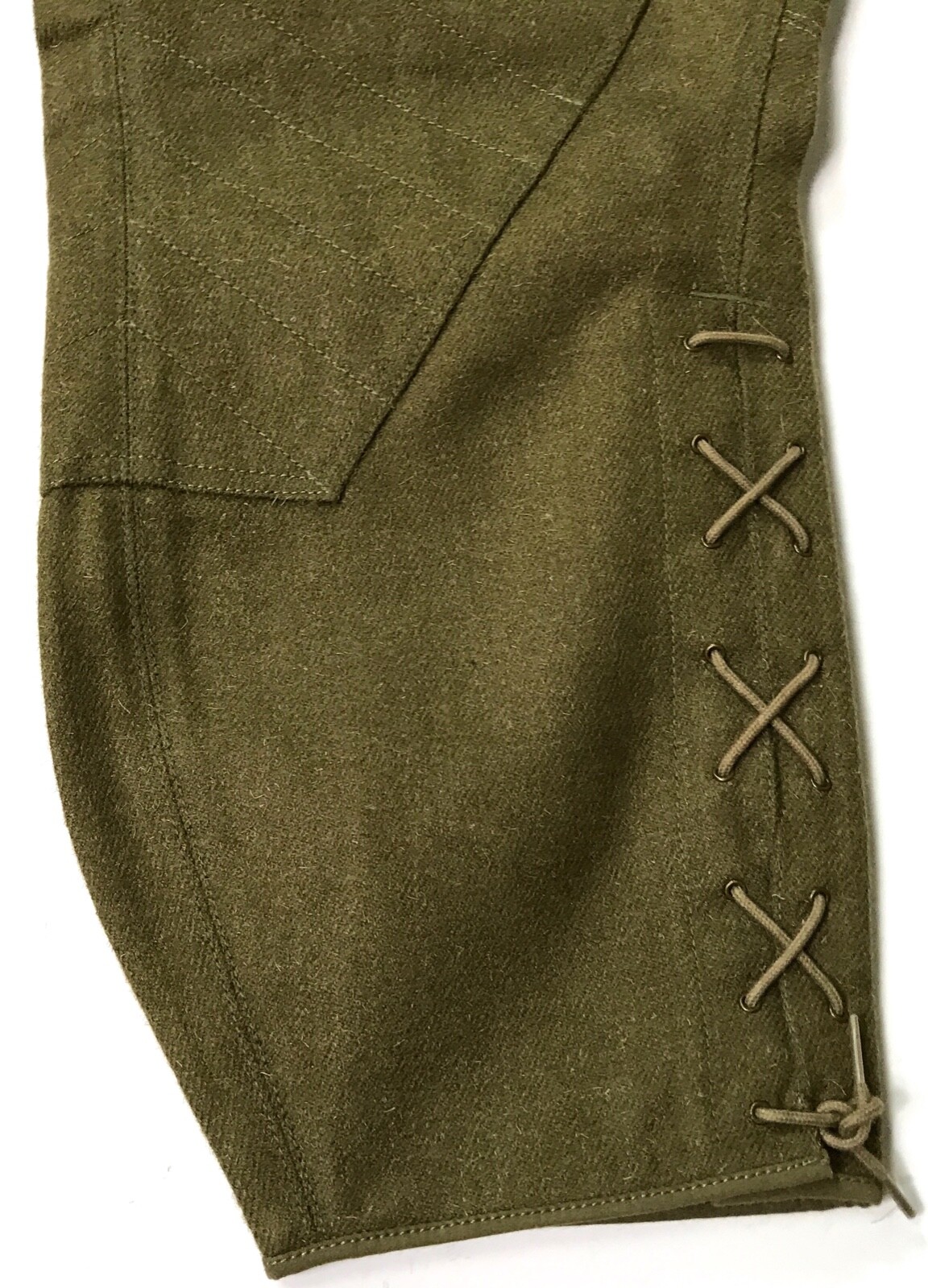 WWI US M1917 WOOL COMBAT FIELD BREECHES TROUSERS- SIZE SMALL 32 WAIST