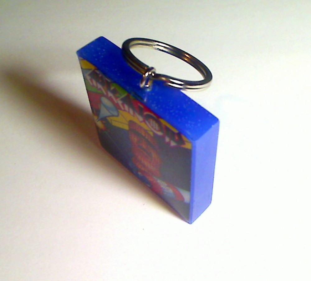 Arkanoid Arcade Coin Door accessory Keychain