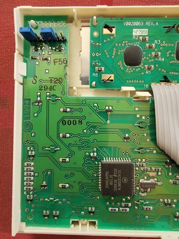 Simplex Security DS Detection Systems LCD Keypad 3007-9502