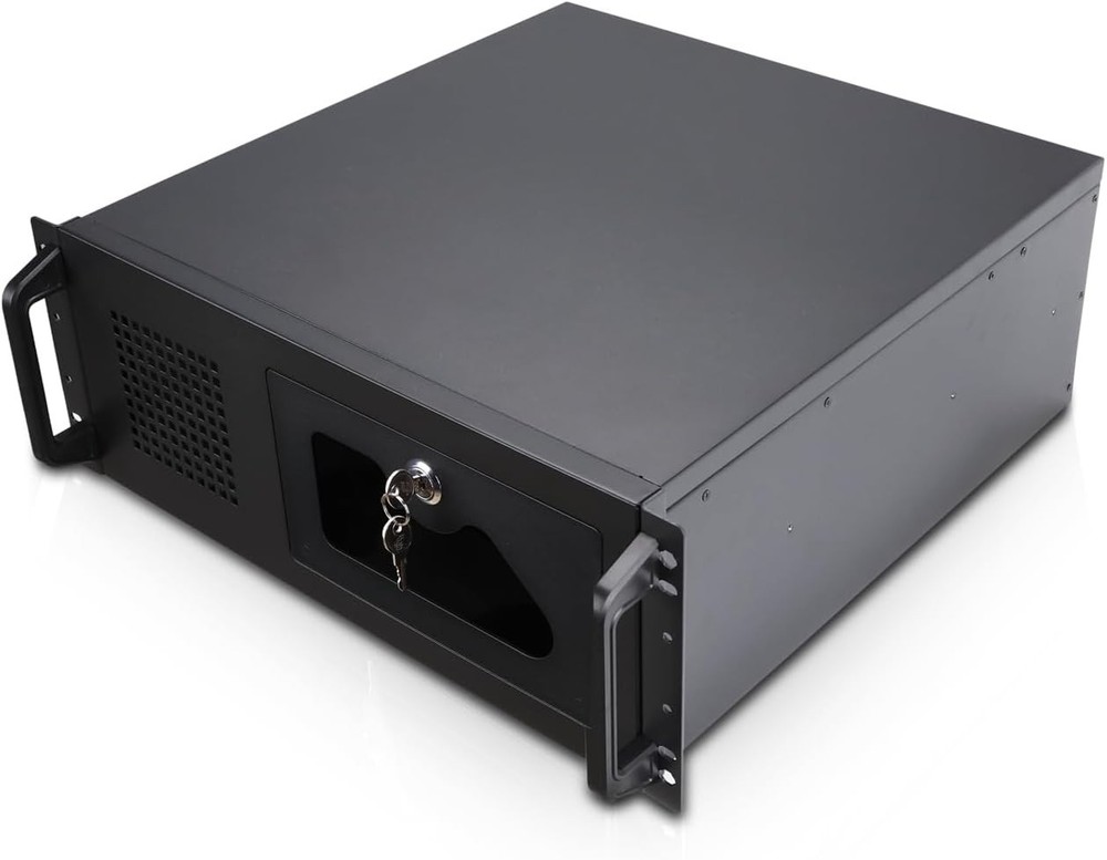 Silver/Black Server Rackmount Case