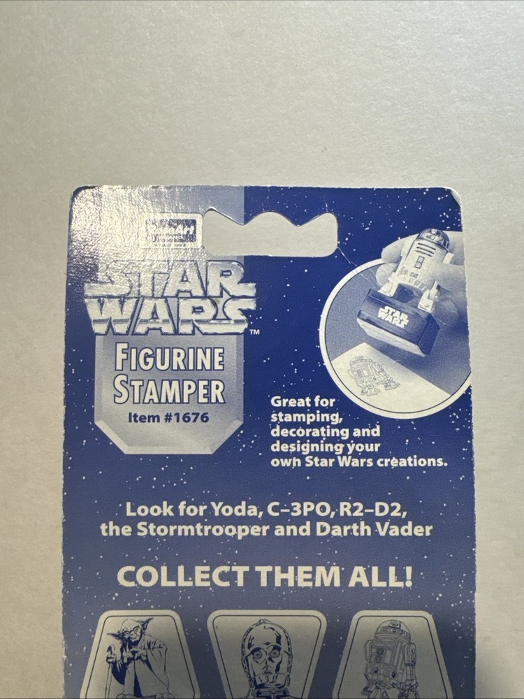 1997 Star Wars Stormtrooper Figurine Stamper