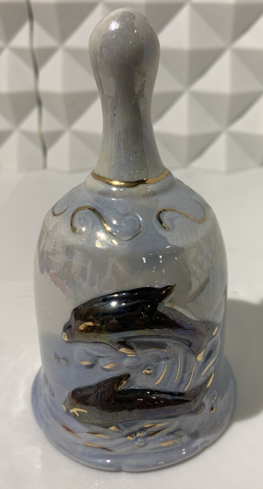 Ceramic Dolphin Bell