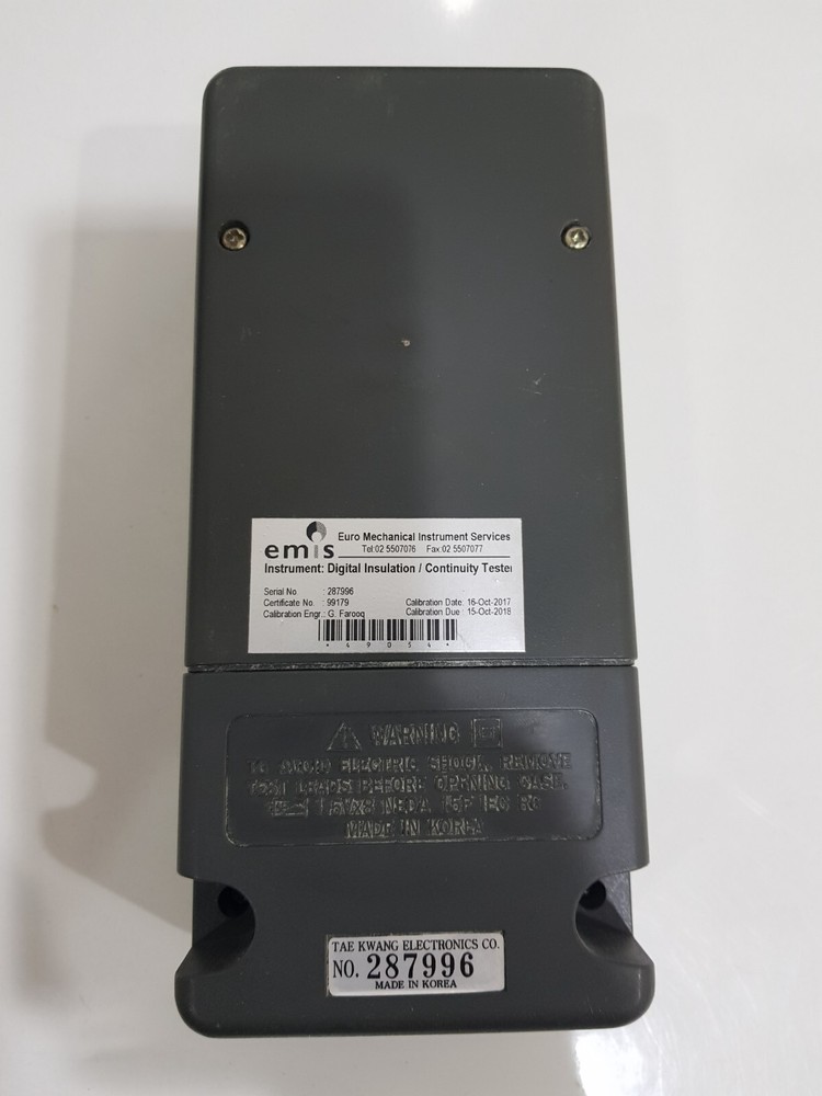 CHEKMAN TK-4003 Insulation Tester