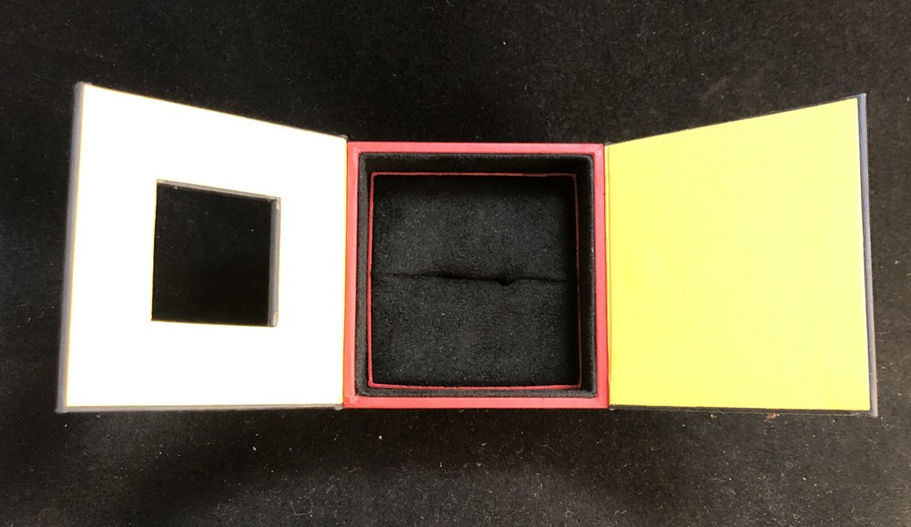 Marvel Comics Ring Proposal Padded Box Cufflink Jewelry Gift