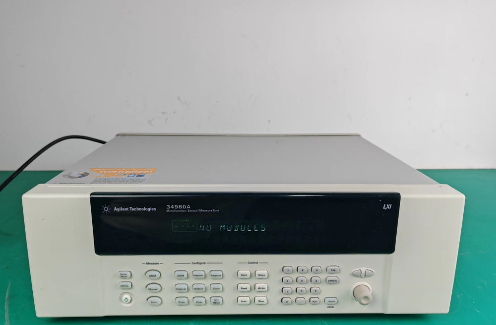 1pcs Agilent/Keysight 34980A data acquisition instrument