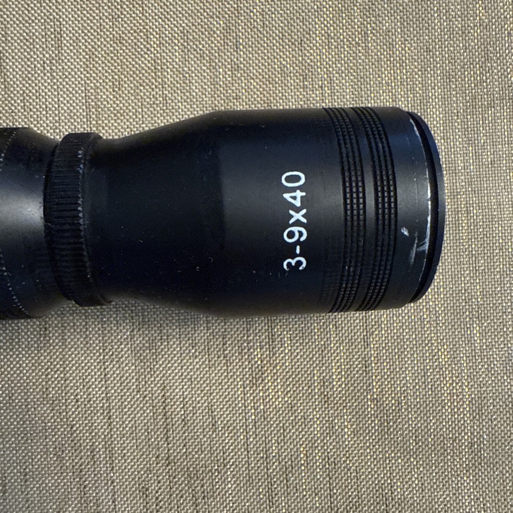 REX 3-9x40 Black Rifle Scope