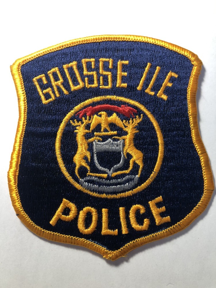 Grosse Ile Michigan Police Patch