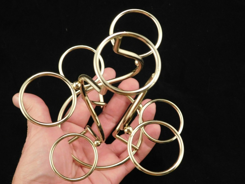 SEVEN! Sphere Display Stand Metal Medium Size Gold Color