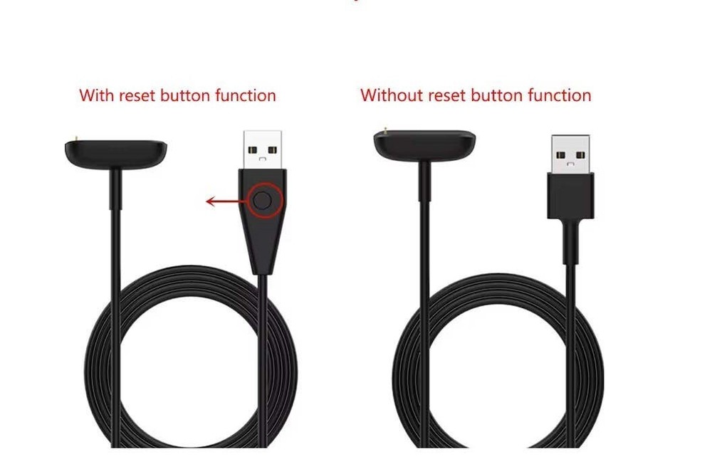 USB Replacement Charging Cable for Fitbit Charge 5 Luxe Charge 6 Smart Watch