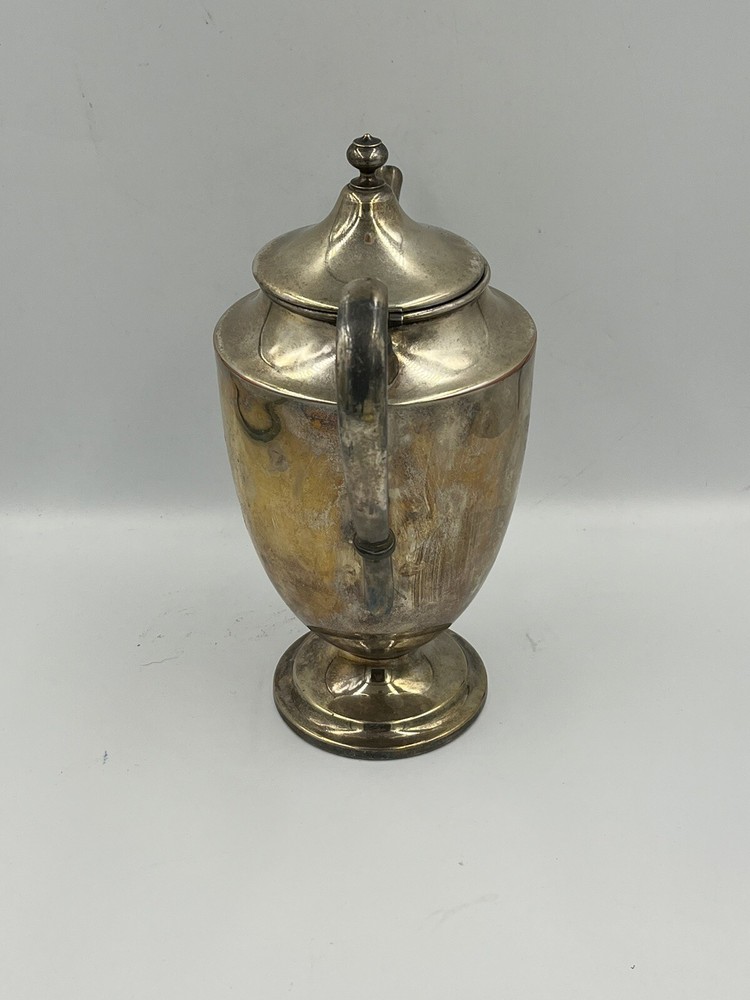 William Rogers Teapot ~ Coffee Server ~ Hinged Lid~ Silver Plated ~ 775