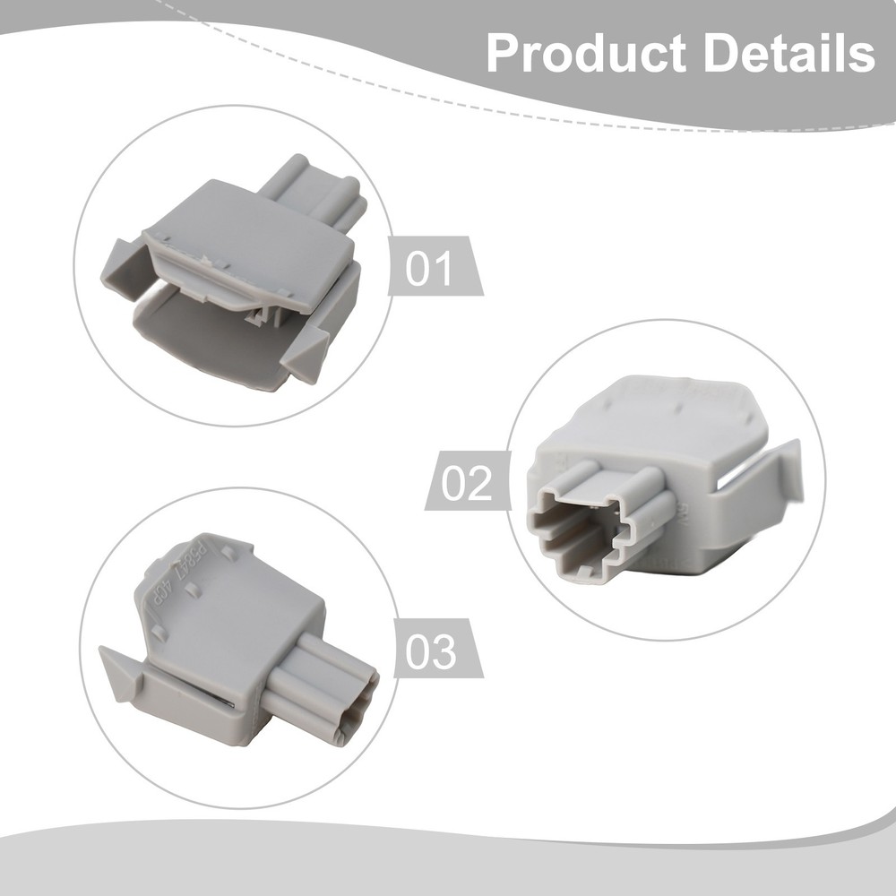 For For Accord 2008 2017 License Plate Light Socket ABS Material