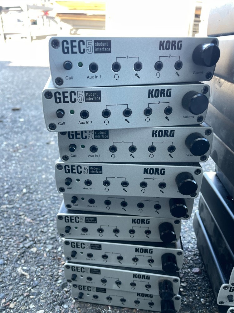 Mixed Lot - KORG GEC5 Group Education Controller, Some working, some not