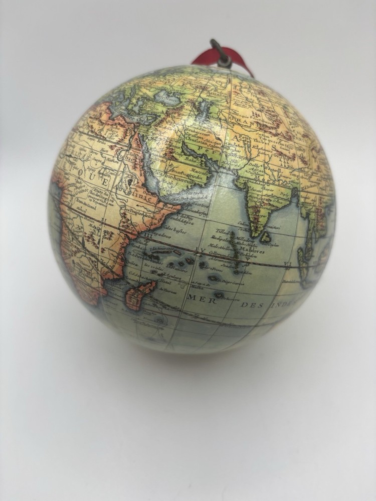 Globe Christmas Ornament Keepsake