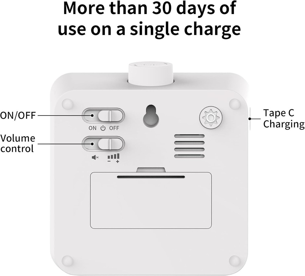 LCD Digital 60-Minute Visual Countdown Timer for Kids and Adults