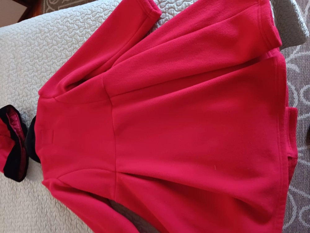 2 Piece Red Coat And Hat